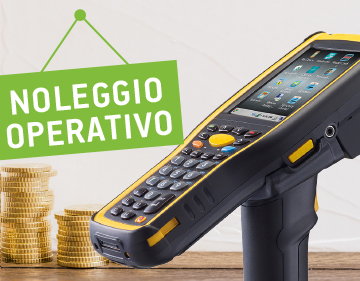Noleggio operativo terminali portatili barcode