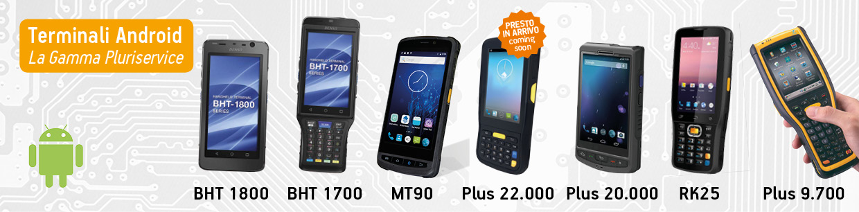 terminali android - gamma pluriservice