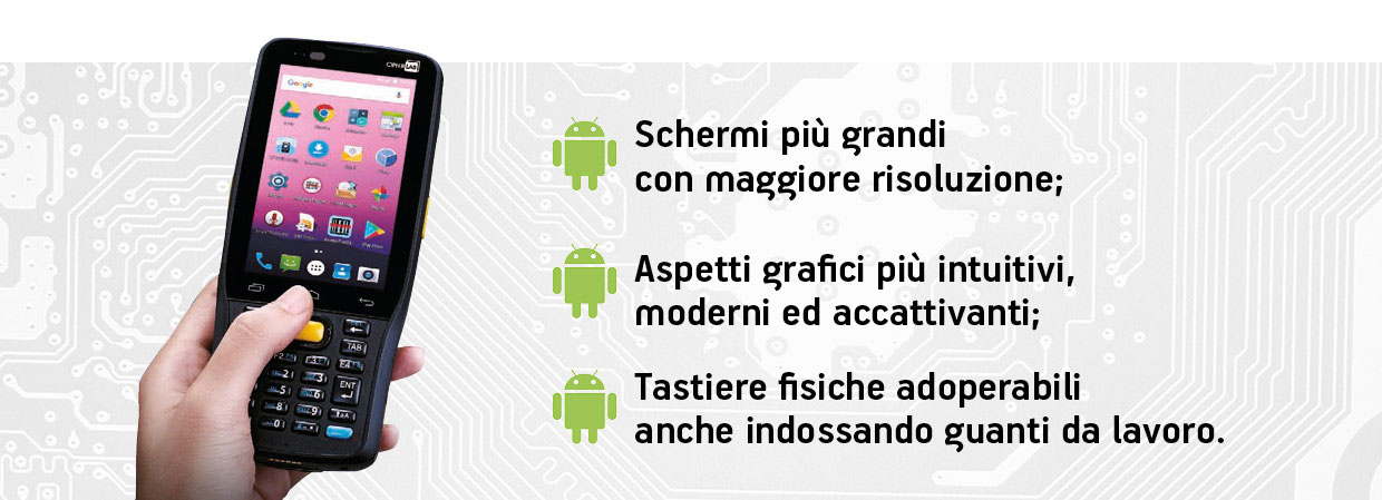 terminali android form factor