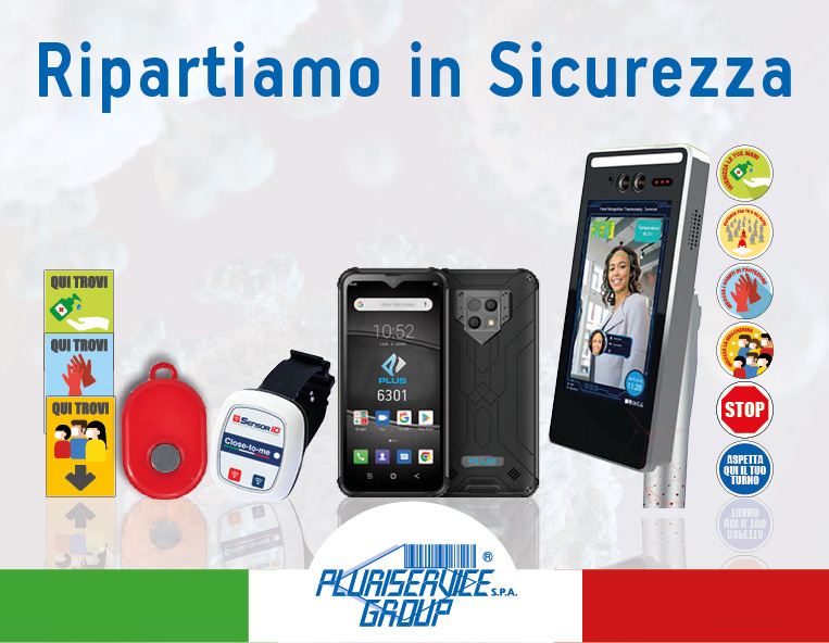 Ripartire in sicurezza con i prodotti per il contenimento del Covid19