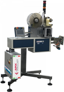 etichettatura automatica - apix g6 pallet