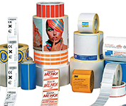 pre-printed color labels