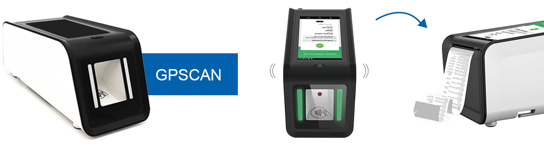 lettore per verifica green pass e stampa