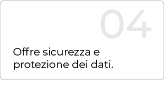 offre sicurezza e protezione dei dati