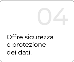 offre sicurezza e protezione dei dati