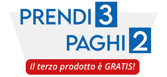 promo agosto prendi 3 paghi 2