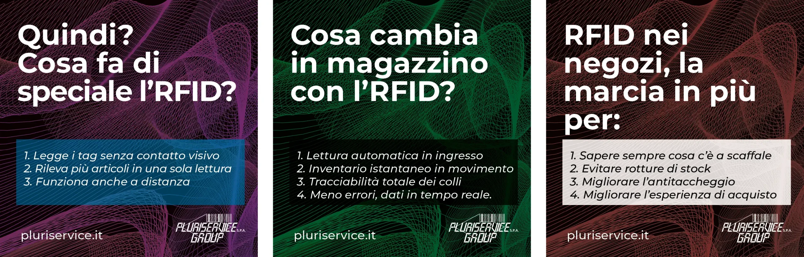 tracciabilità nella logistica e nel retail - carosello