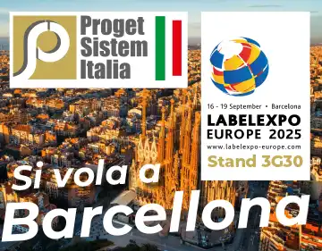 Proget Sistem voi a Barcellona per Labelexpo Europe 2025