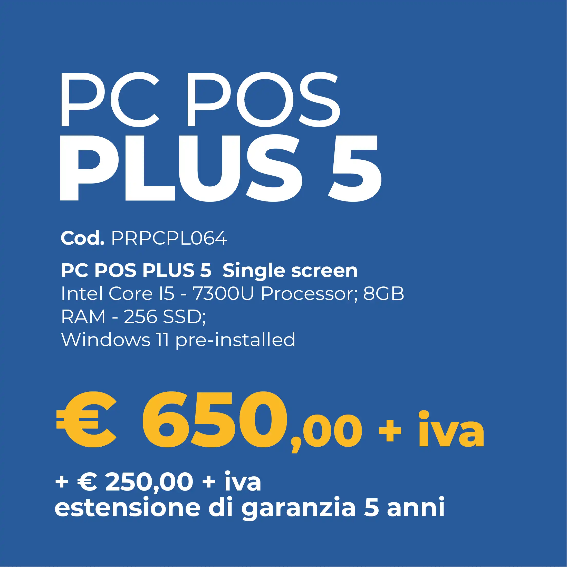 Promozione Pc Pos Plus 5 - offerta