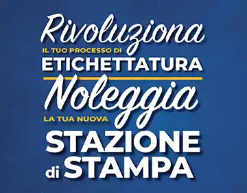 Rivoluziona il tuo processo di etichettatura a partire da 9 euro al mese